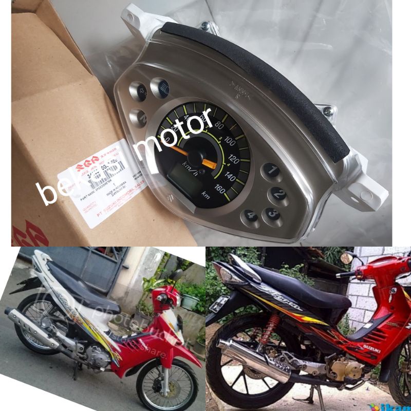 Jual speedometer kilometer suzuki shogun 125 R SP lama / arashi