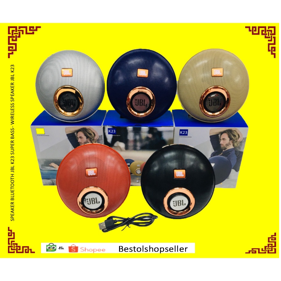 SPEAKER BLUETOOTH JBL K23 SUPER BASS - WIRELESS SPEAKER JBL K23