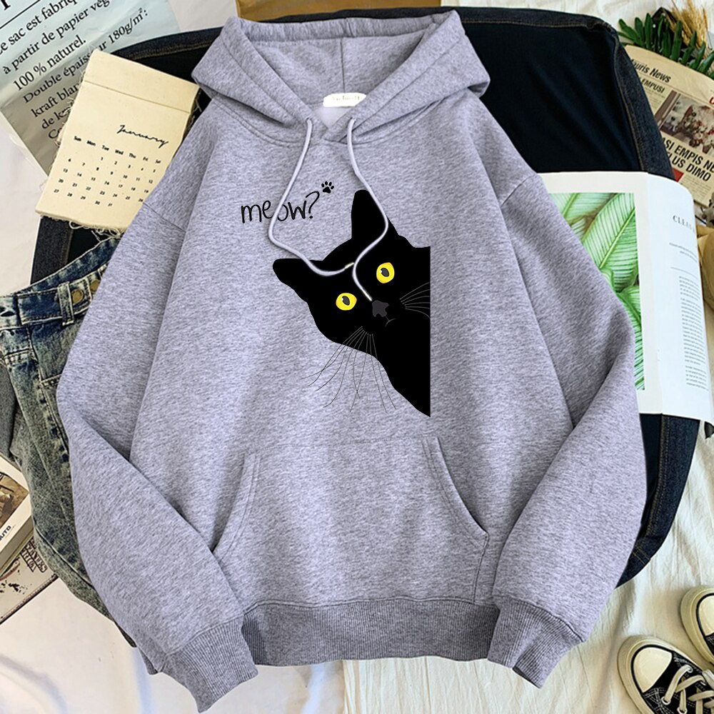 JAKET BIG SIZE / JAKET HOODIE JUMBO / SWEATER FLEECE UKURAN M L XL XXL XXXL XXXXL XXXXXL /Kucing Hitam Besar cute cat