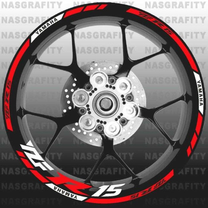 stiker velg yamaha R15