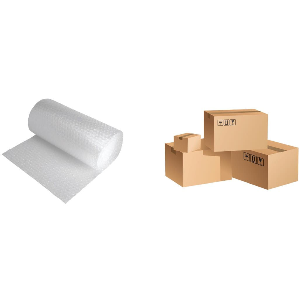 

EXTRA PACKING BUBBLE WRAP + KARDUS