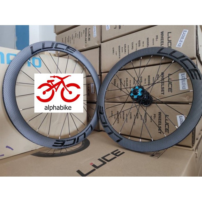 WHEELSET LUCE 16 PLUS 349 DISC BRAKE CARBON WS09 DISCBRAKE WHEEL SET