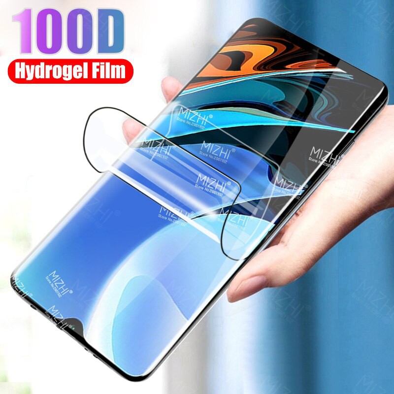 Pelindung Layar Redmi 9T paket 3 in 1 bahan hydrogel