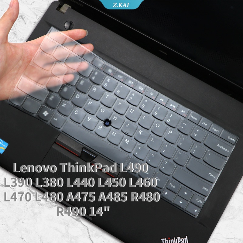 Skin Cover Pelindung Keyboard Laptop Bahan Silikon 14 &quot;Untuk Lenovo ThinkPad L490 L390 L380 L440 L450 L460 L470 L480 A475 R480 R490