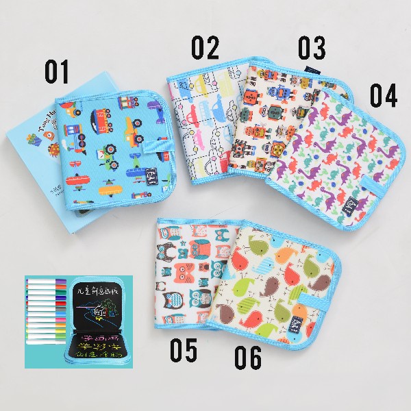 LID113 - M-BEBI 3in1 Drawing Book +Cat Air+Cleansing Wipes