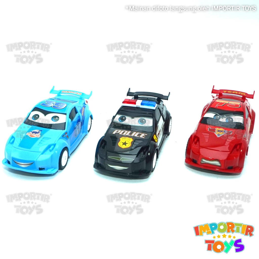 Mainan Mobil-mobilan Anak Dinocar Cars Police Toys kid Car Boys