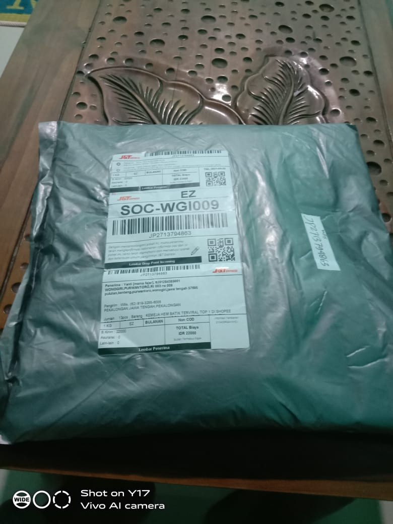 Kemeja Jumbo Hem Batik Terviral Top 1 Di Shopee Original No Kw Ready Seragam Harga Grosir