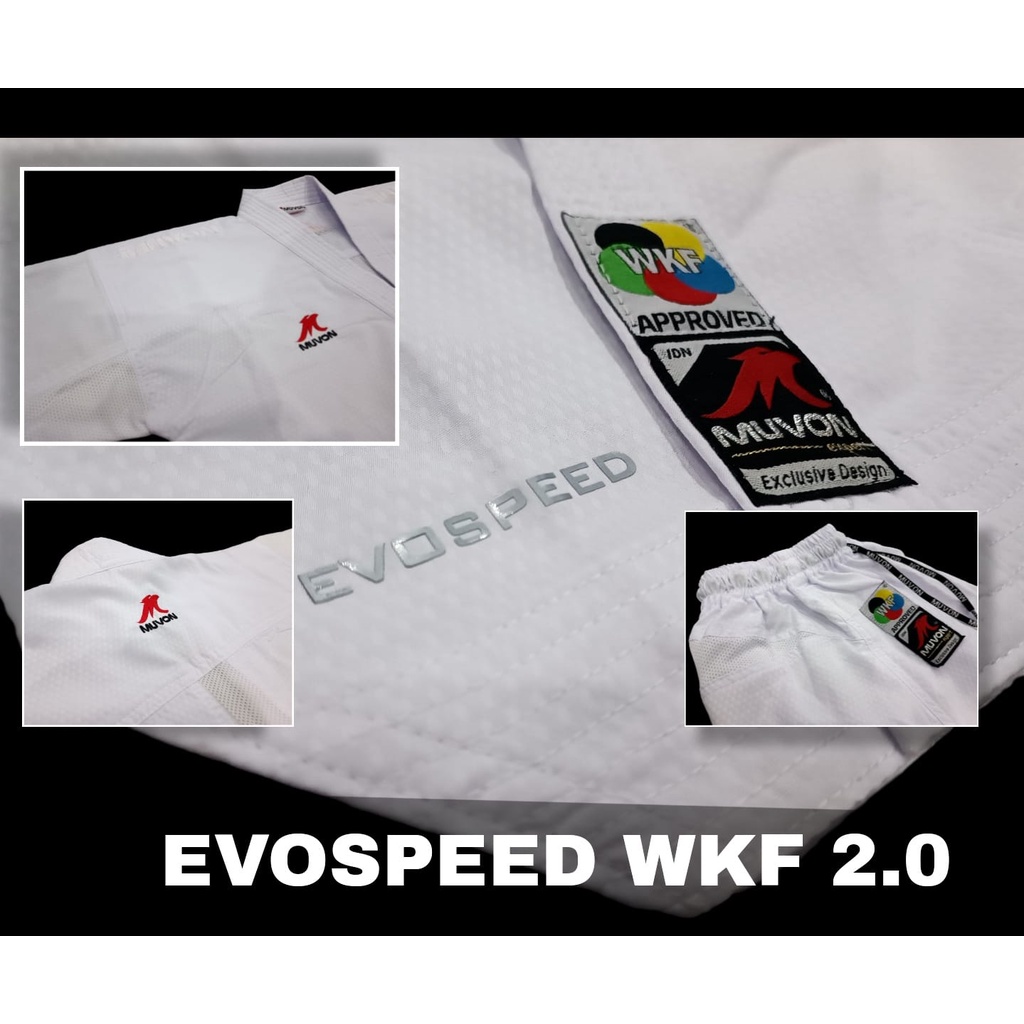 BAJU KUMITE MUVON EVOSPEED 2.0 - WKF APPROVED