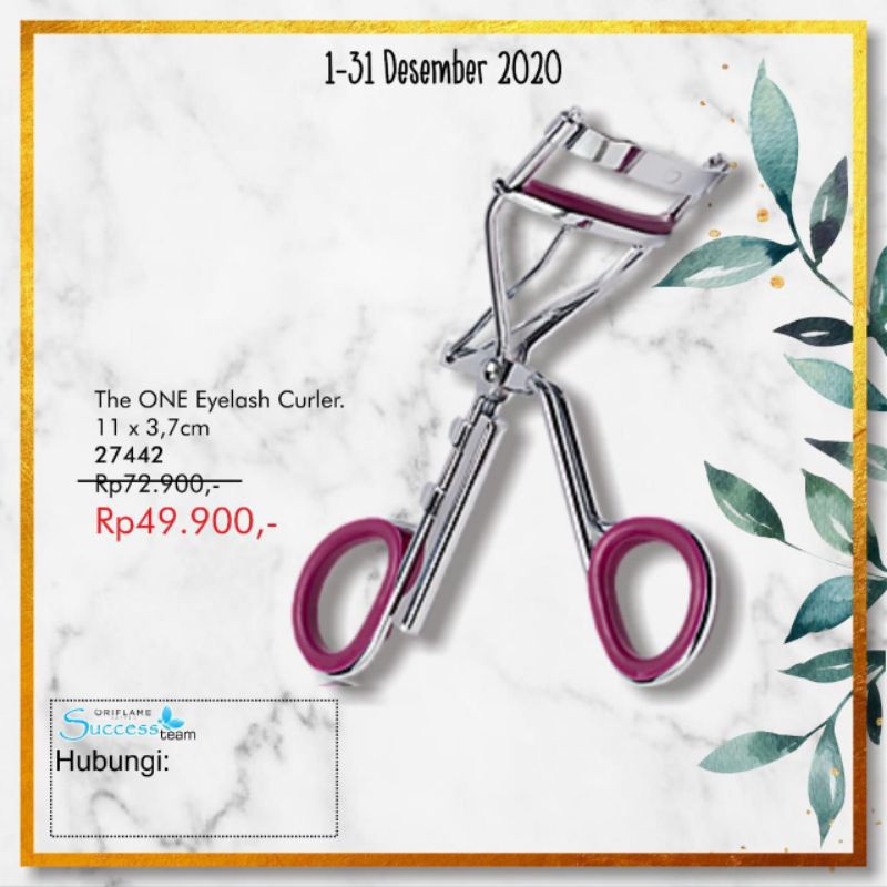 The ONE eyelash curler/penjepit bulu mata by Oriflame