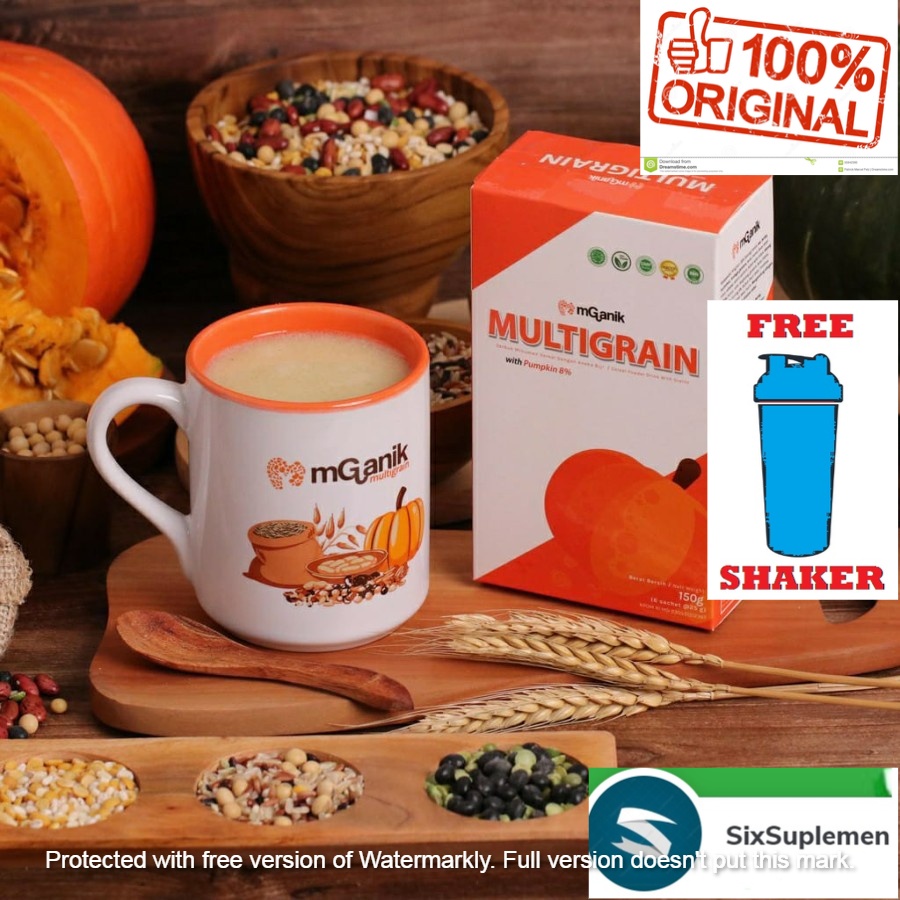 (Bonus Shaker) Mganik Multigrain Penurun Gula Darah Kolesterol Obat Diabetes Sachet