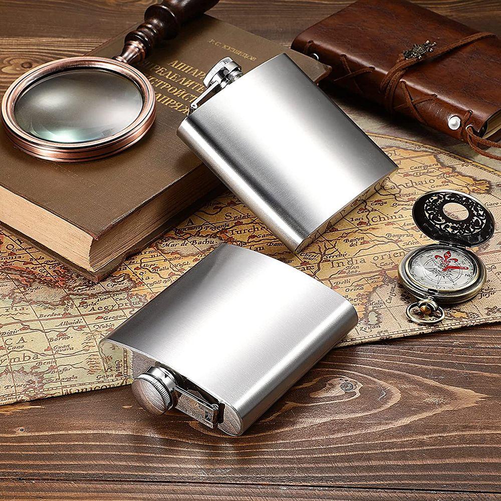 Solighter Hip Flask Botol Minum Anti Bocor Tempat Minum Whiskey