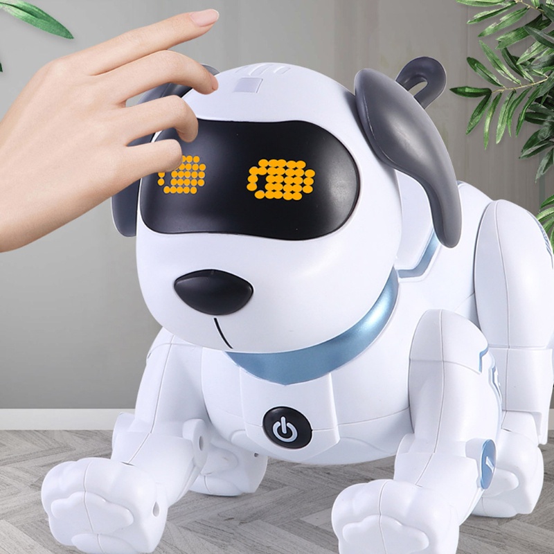 Mary Remote Control Anjing RC Robot Stunt Puppy Dancing Programmable Untuk Mainan Pintar Hadiah Interaktif