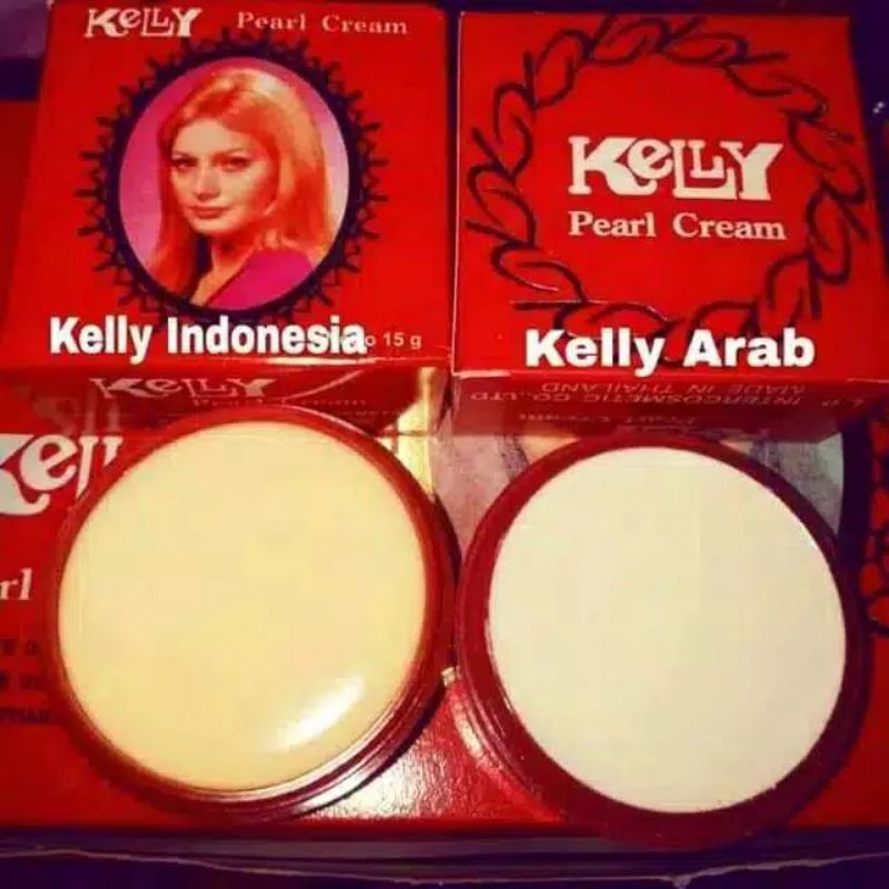 Kelly Pearl Cream - cream pemutih wajah - cream penghalus wajah
