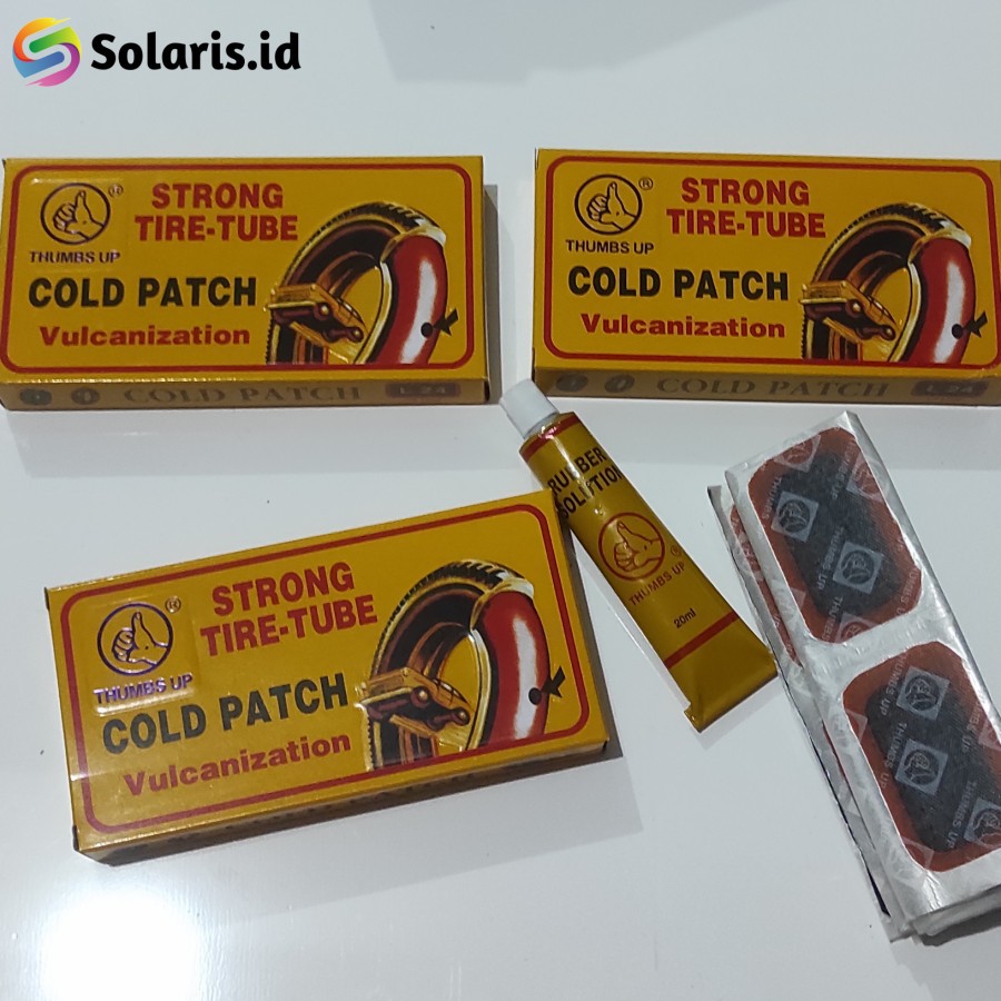 Cold Patch TipTop Alat Tambal Ban Jempol L 24 pcs Original