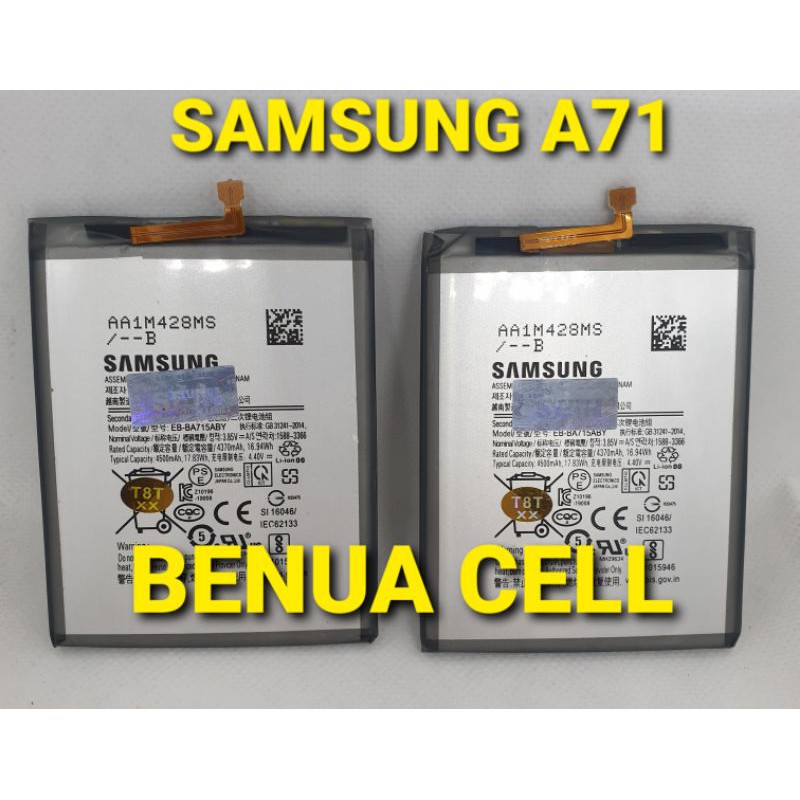 BATRE BATERAI BATEREI SAMSUNG GALAXY A71 EB-BA715ABY