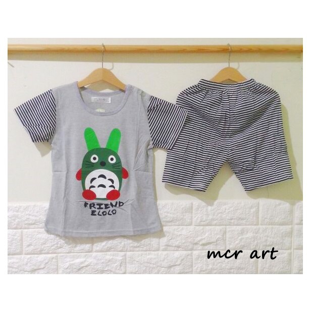 Baju Anak Laki Totoro Misty Strpe