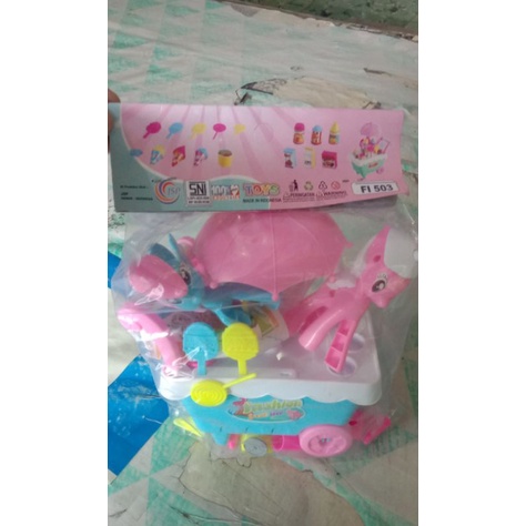 

(Toya) grobag ice cream dorong tanpa batre