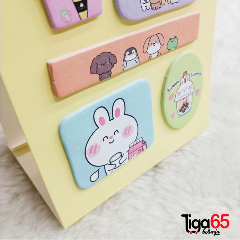 365 Memo Tempel Sticky Notes Berbentuk Lucu / Sticky Note N1411 / Sticky Note F8135