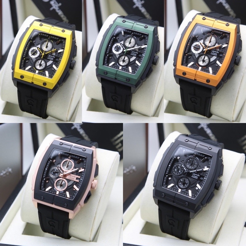 JAM PRIA ALEXANDRE CHRISTIE AC 6598 AC6598 MC RUBBER ORIGINAL TERBARU
