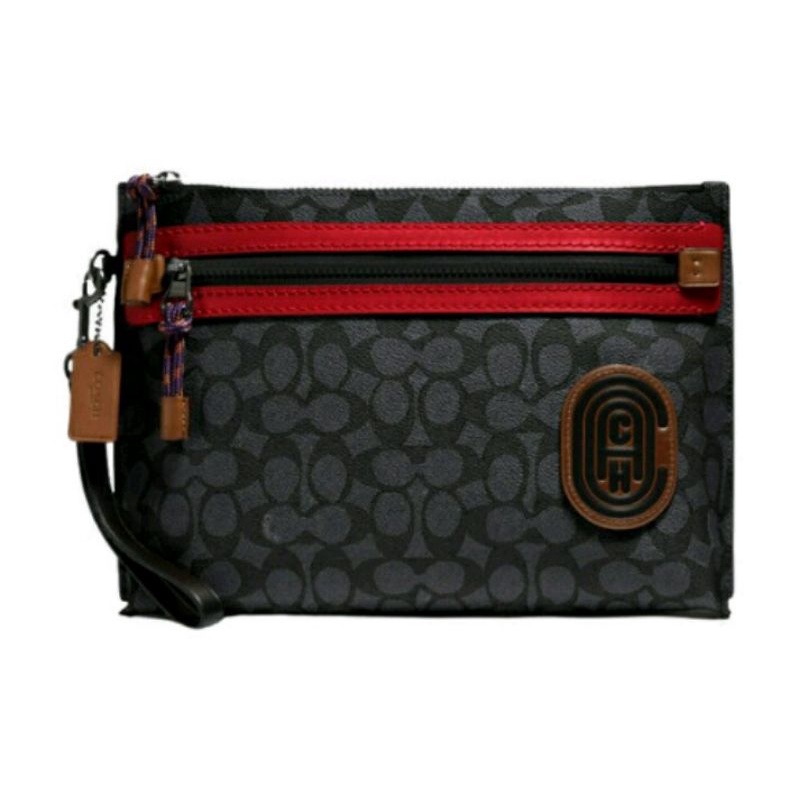 coach academy pouch bag
