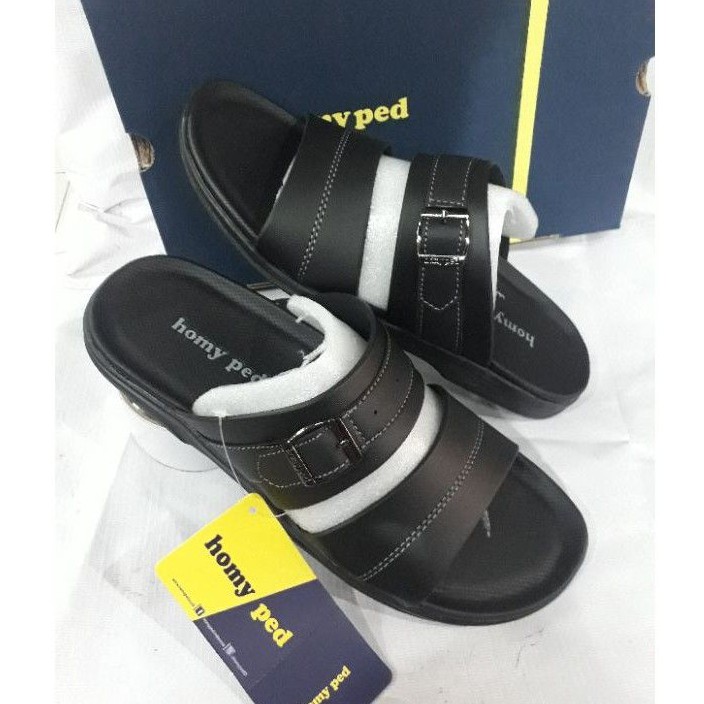 sandal pria ban 2 Homyped atmos-02 original hitam