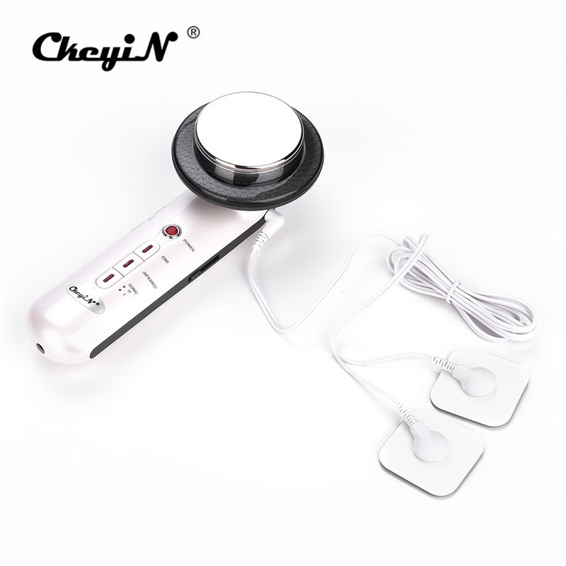 

CkeyiN 3 in 1 Ultrasonic Infrared EMS Wajah Tubuh Slimming Skin Firming Mempercantik Mesin Massager AM236WQ
