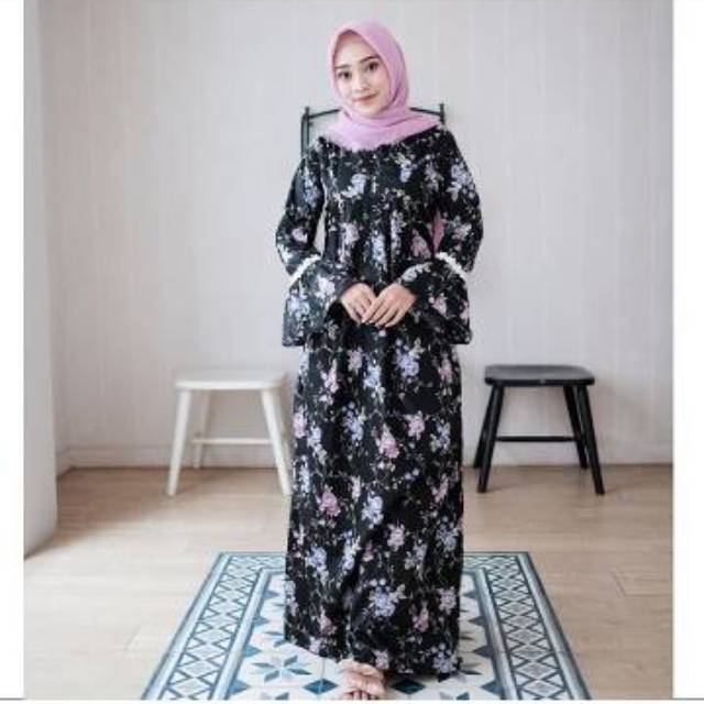 #Sold#Diya Hitam by Hagia Sleepwear