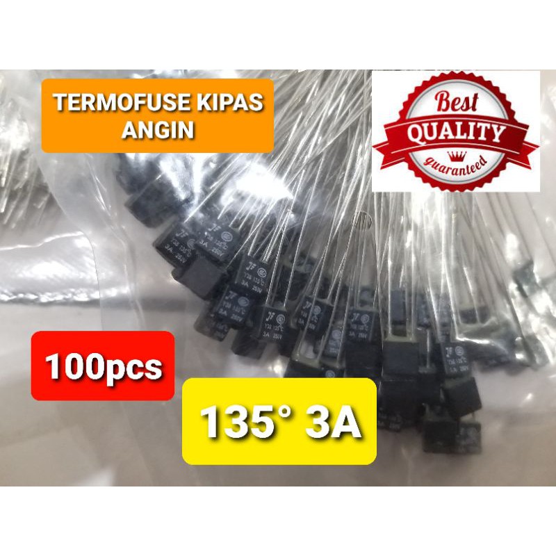 Sekering Termofuse Kipas Angin 3A 135°(100pcs)