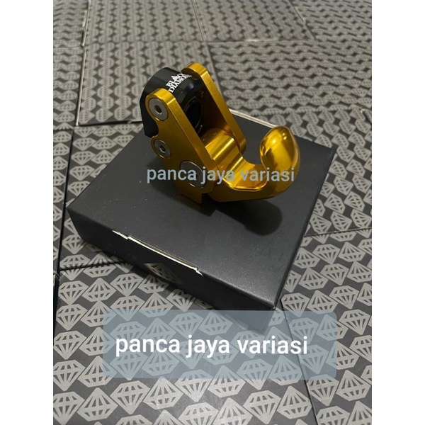 GANTUNGAN BARANG MOTOR MODEL ROBOT CNC / CENTOLAN BARANG NMAX AEROX LEXI BLACK DIAMOND.VARIO MIO SCOPY SUPRA JUPITER VEGA