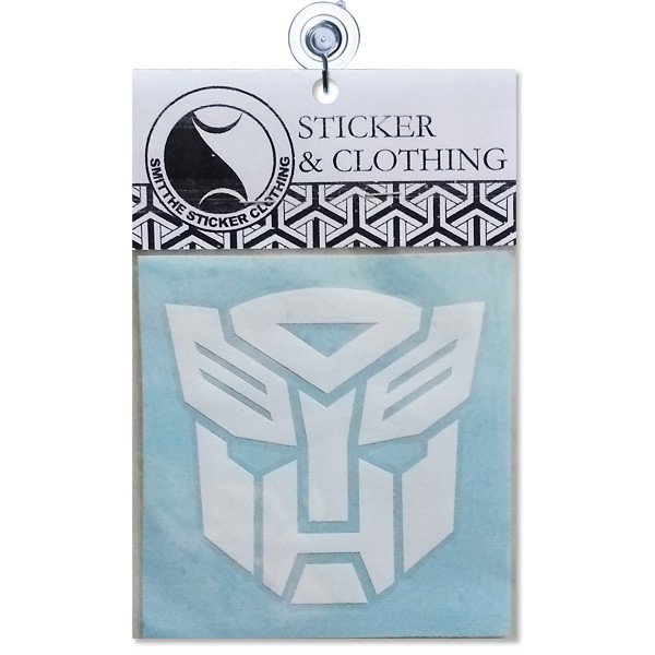 Stiker Transformer Logo Transformers Autobots Cutting Sticker Mobil Motor