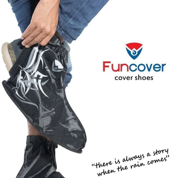 FUNCOVER Jas hujan sepatu cover shoes anti air