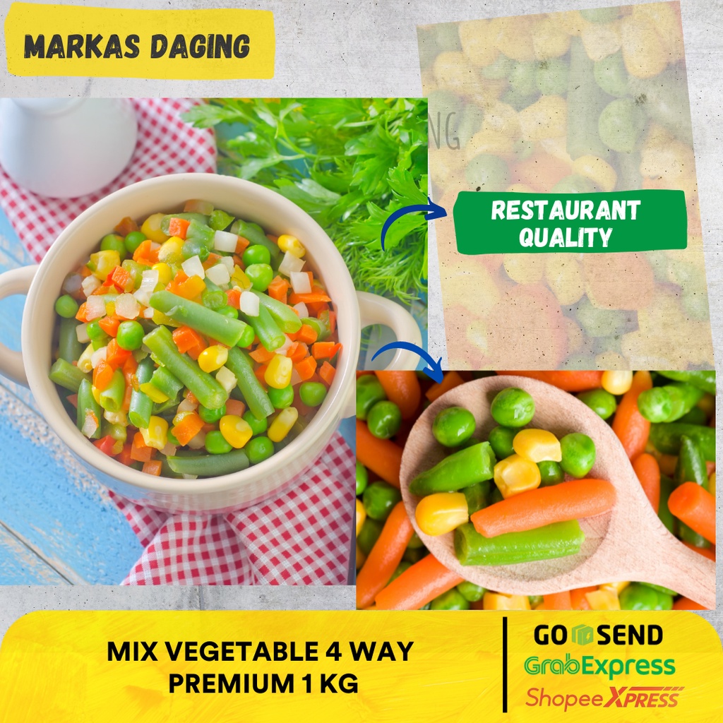 MIX VEGETABLE 4 WAY IMPORT QUALITY 1KG