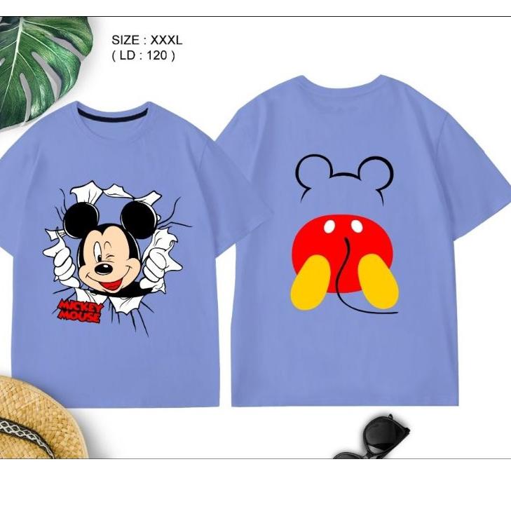 𝕷 Baju Kaos LD 120 XXXL JUMBO BIGSIZE Atasan Baju Kaos Oversize Kartun Premium Kekinian Lengan Pende