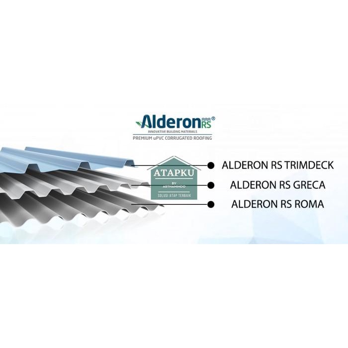 Bahira Atap Pvc Upvc Alderon Rs Single Wall Greca Trimdek / Alderon Rs Single