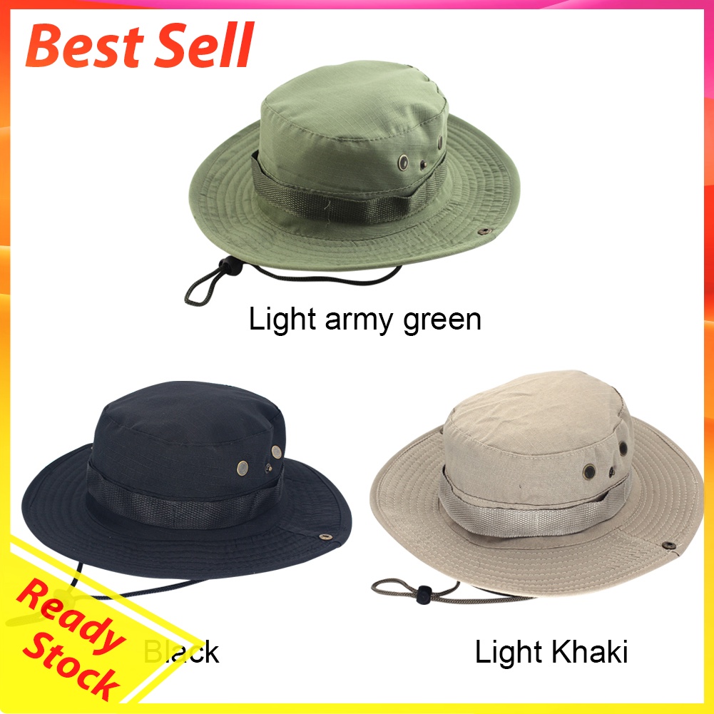 Round-Rimmed Outdoor Jungle Camping Benny Cap Fashion Casual Fisherman Hat