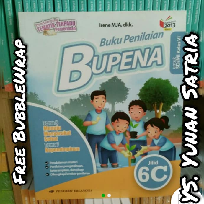 

❤BISA COD❤ Buku BUPENA 6C kelas 6 SD kurikulum 2013 Revisi 2017