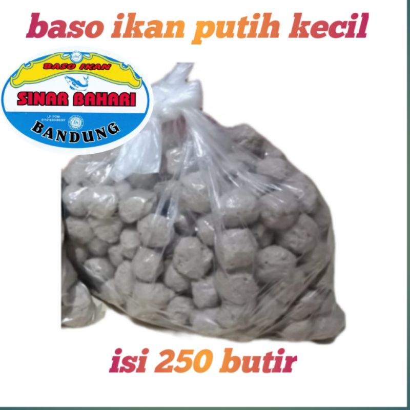 

BASO/BAKSO IKAN KECIL 1 BALL, 250 BUTIR. SINAR BAHARI