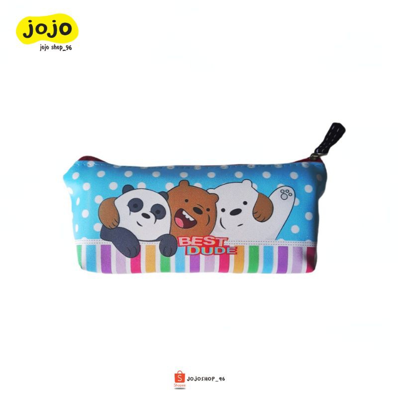 

Tempat Pensil | Pencil Case Kain Resleting SHINTOENG ST-550 Bear