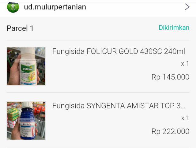 Fungisida Syngenta Amistar Top 325sc 250ml