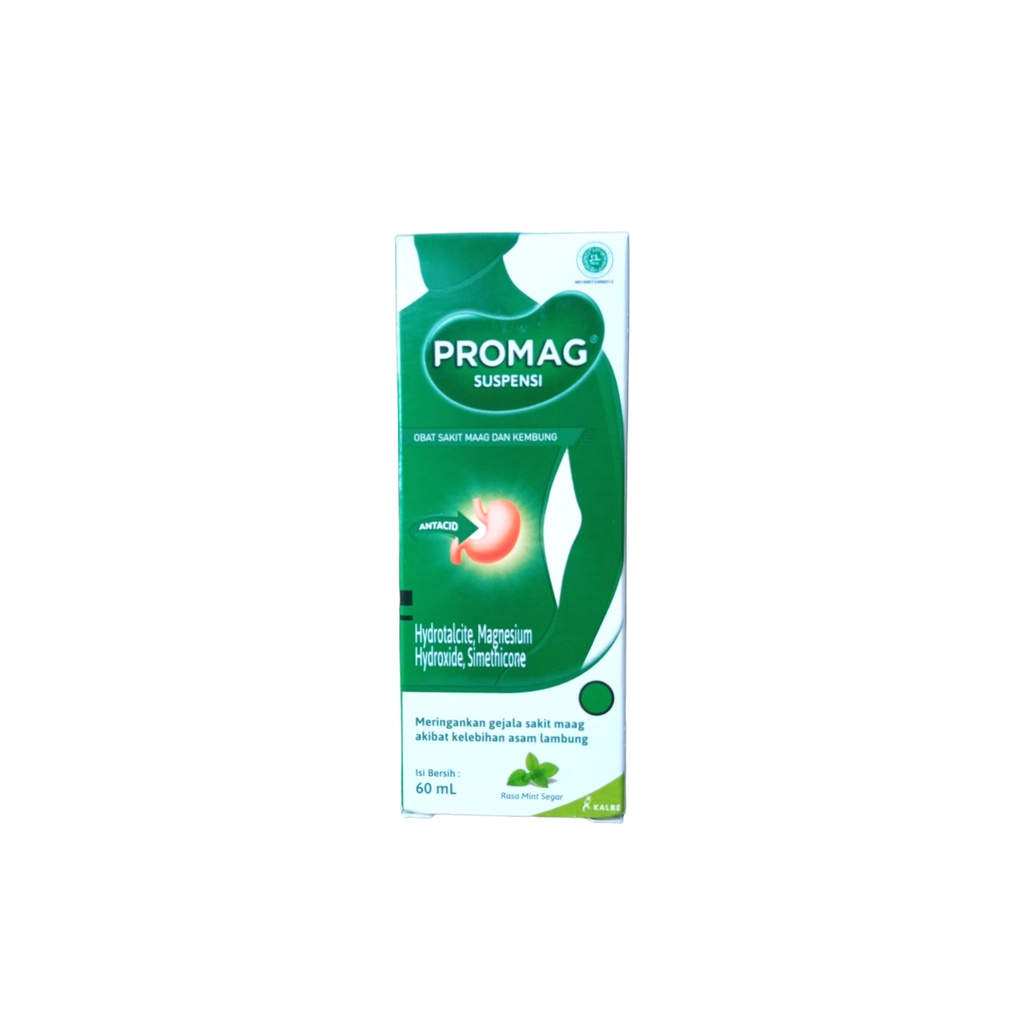 PROMAG SUSPENSI 60 ML - OBAT MAAG