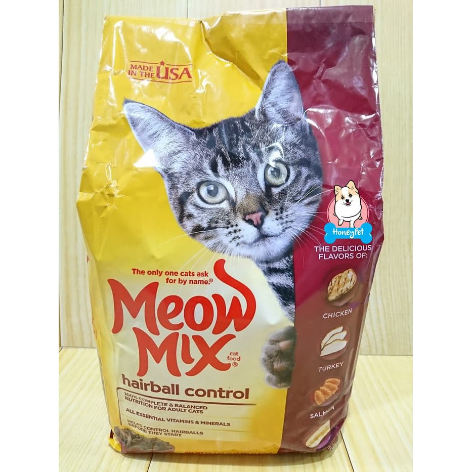 meow mix hairball