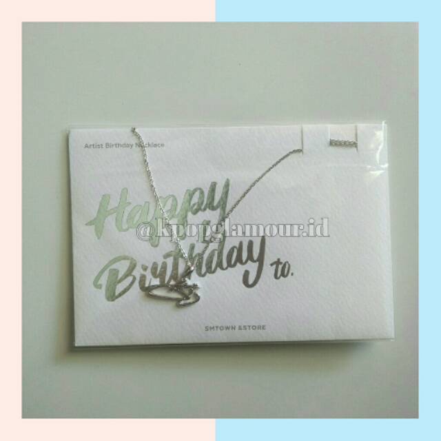 (READY STOCK) Birthday Necklace Jaehyun 2020