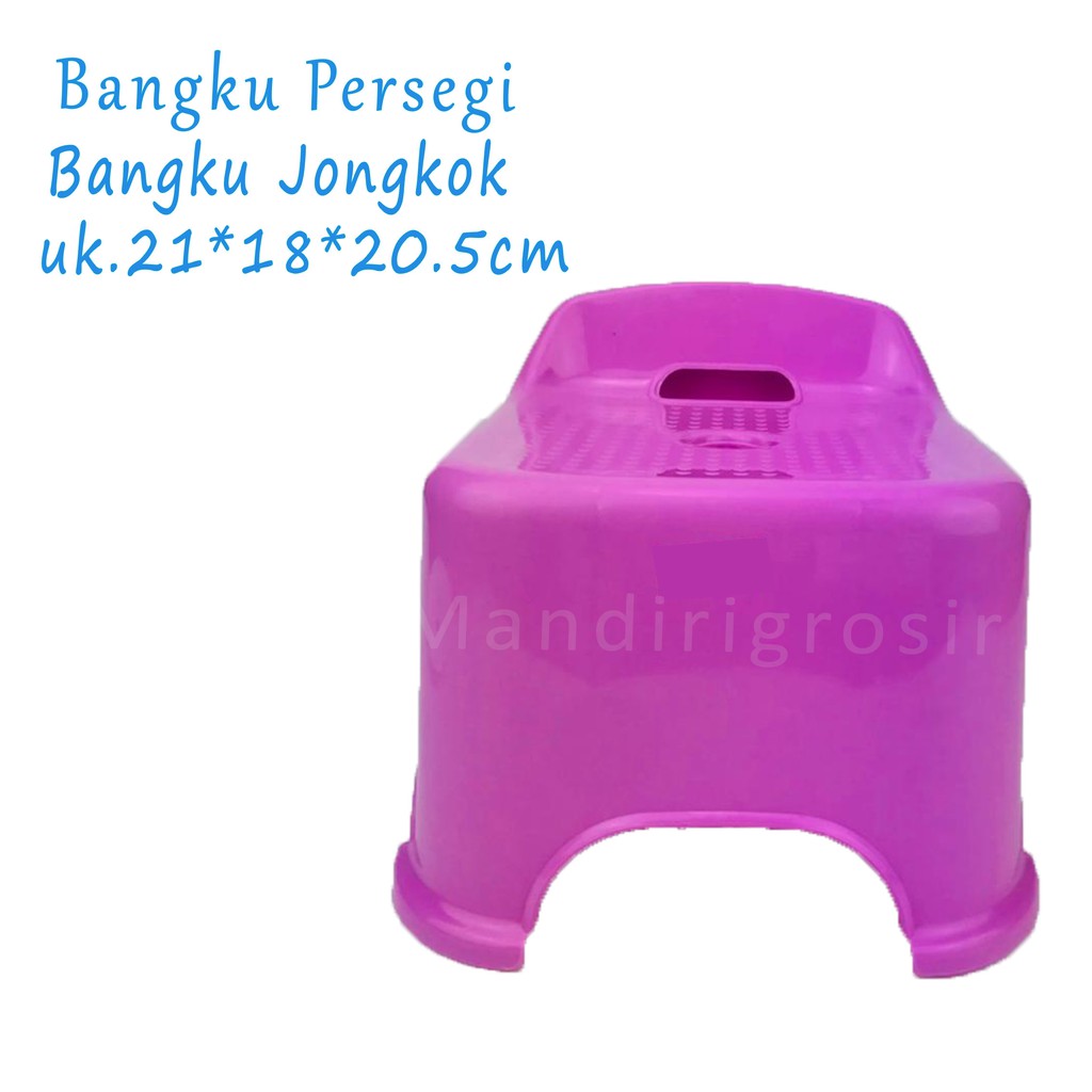 Bangku Jongkok * Bangku Persegi * Bangku * 8285