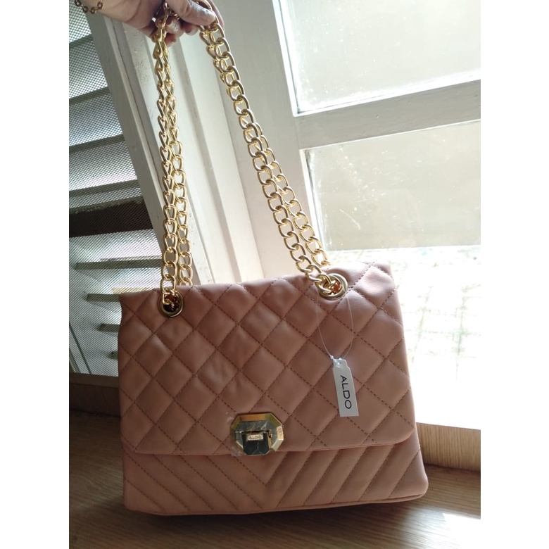 TAS ALD0 ALD TAS SELEMPANG TAS BAHU SHOULDER BAG PERSEGI TALI RANTAI FASHION WANITA IMPORT #3194