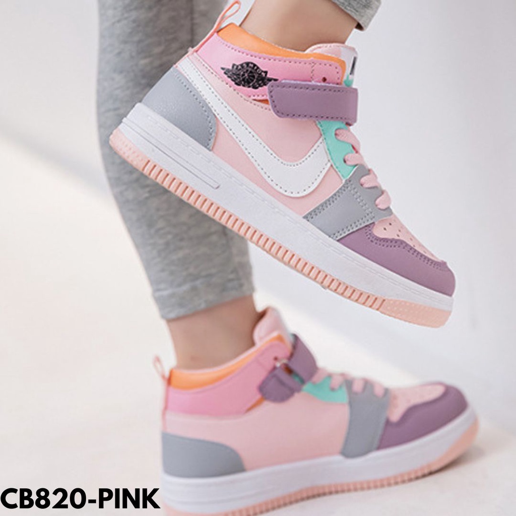 SEPATU SNEAKERS ANAK CAKEP PERGI BERMAIN BARENG TEMAN TEMAN BAHAN PU IMPORT CB820