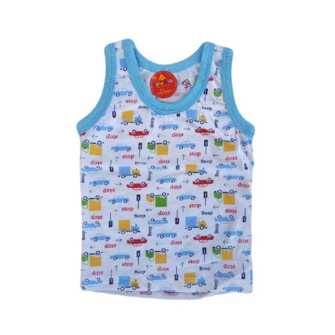 (6 PCS) AGREE Kaos Singlet Anak bayi Motif-C