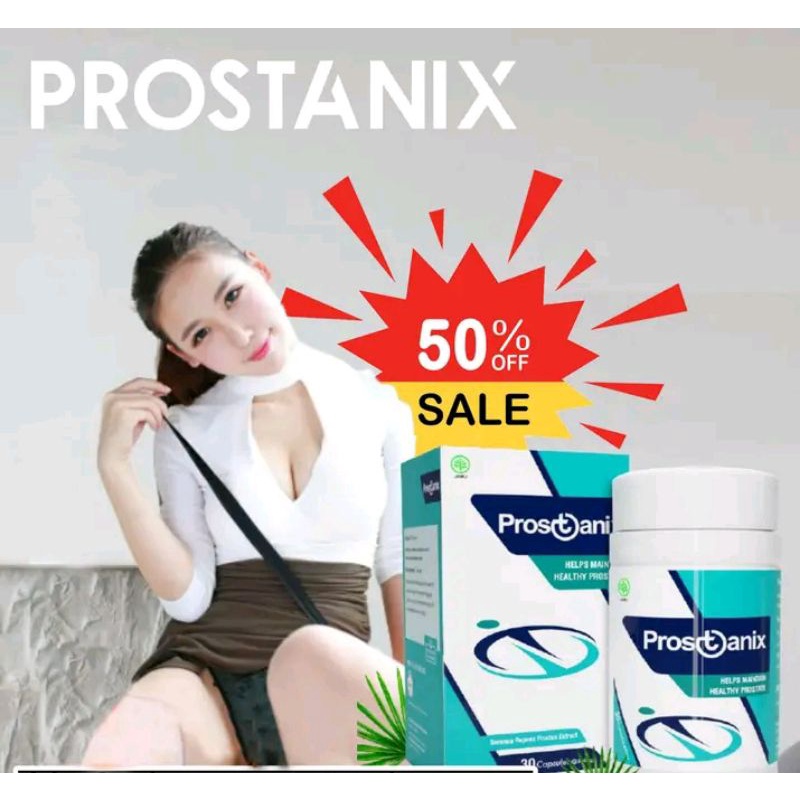 Prostanix Asli 100% Original Obat Prostat Herbal Alami Bergaransi Lulus Uji Bpom