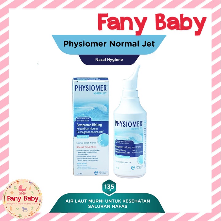 PHYSIOMER NORMAL JET NASAL SPRAY HYGIENE 135ML