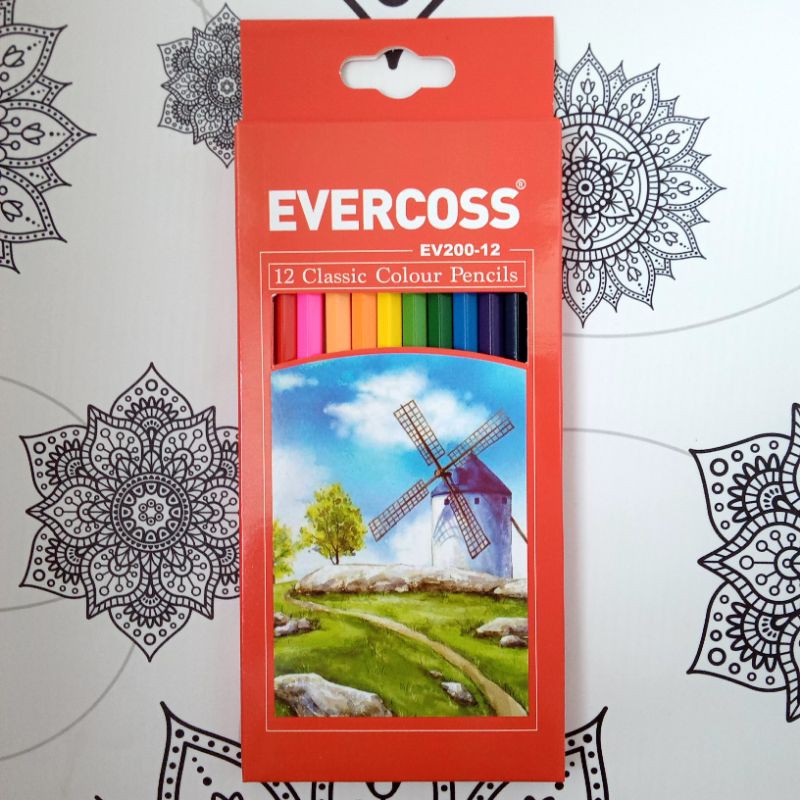 

Classic Colour Pencil/Pensil Warna Evercoss (Isi 12)