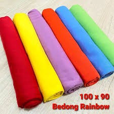 Bedong Bayi Katun, Bedong Baby, Bedong Newborn POLOS 100 x 90 cm, Perlengkapan bayi, Bayi Newborn, Baru lahir